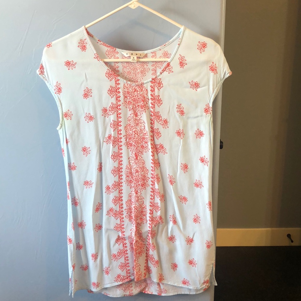CAbi short sleeve top